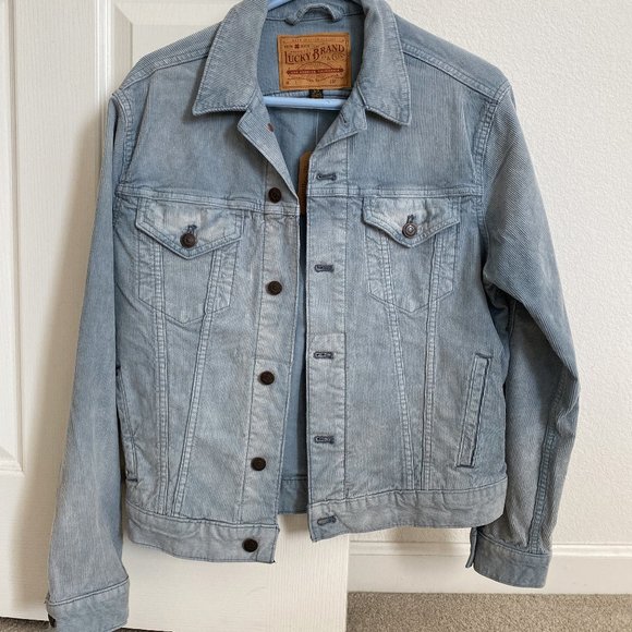 LUCKY BRAND Trucker Jacket New with Tags - Men's S - Picture 2 of 4